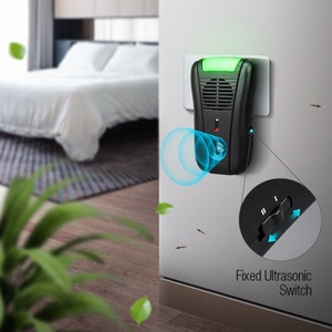 Nouveau intérieur pas de produits chimiques bébé utiliser à ultrasons insecte antiparasitaire <span class=keywords><strong>Anti</strong></span> mouche domestique insecte Rat souris ultrasonique <span class=keywords><strong>anti</strong></span>-<span class=keywords><strong>moustique</strong></span> - Product Image 3