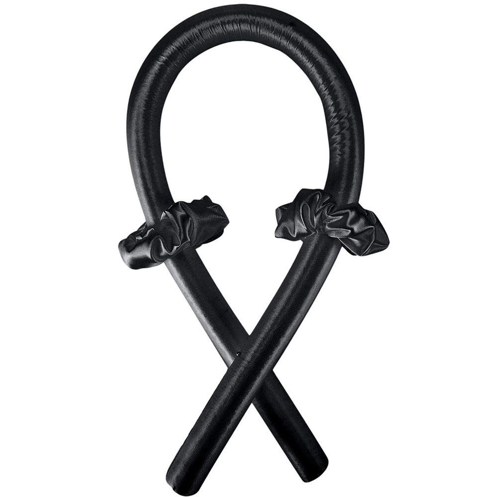 Black (1 curling stick+2 hair rings)