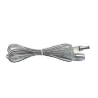 Câble d'extension d'alimentation industriel en cuivre PVC DC 5521 mâle-femelle 2468 parallèle transparent 5,5*2,1 mm 22 AWG pour éclairage LED néon