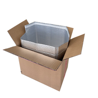 Vente directe d'usine sacs thermiques isolés réutilisables feuille sac isolé boîte doublure déjeuner paquet de 5