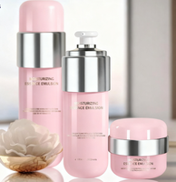 Pots en verre cosmétiques de luxe premium 30g 50g 30ml 50ml 100ml 120ml pour crème visage, crème contour des yeux, avec logo personnalisé et capuchon pour soins personnels
