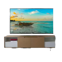 Téléviseur LED intelligent sans fil personnalisable de 50 pouces pour salon domestique, stock en gros