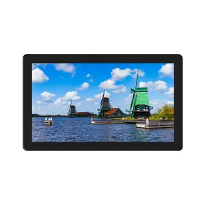 32 43 55 inch Outdoor LCD display capacitive screen floor wall mounted digital signage wifi android advertising machine