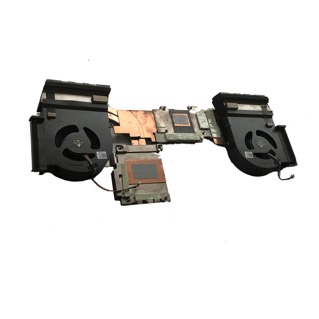 Original  NEW for  Dell Alienware Area 51M R2 Laptop CPU GPU Cooling Heatsink Cool Fan  067X3P 67X3P