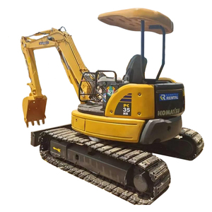 รถขุดขนาดเล็ก KOMATSU PC35MR น้ำหนักใช้งาน 3 ตัน พร้อมหัวขุด ยางตีนตะขาบ เครื่องจักรก่อสร้าง - Product Image 1