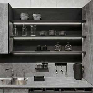 Gabinetes de Cocina Multifuncionales de Madera Maciza de Abedul de Diseño Moderno, Diseño de Gabinete Personalizado Gratuito, Muebles de Cocina de Alta Calidad - Product Image 5