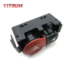 Interrupteur des feux de détresse Renault 252103766R pour voitures Renault, matériau ABS, commande des feux de signalisation - Product Image 2
