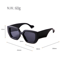 STY86320F — lunettes de soleil rétro pour hommes, monture épaisse, tendance, classique et populaire, personnalisées
