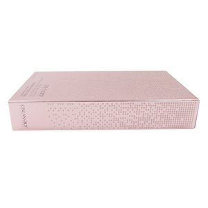 Caja <span class=keywords><strong>de</strong></span> papel para <span class=keywords><strong>mascarillas</strong></span> faciales, caja para <span class=keywords><strong>embalaje</strong></span> <span class=keywords><strong>de</strong></span> <span class=keywords><strong>mascarillas</strong></span>, aceites esenciales, acabado Uv, color rosa - Product Image 4