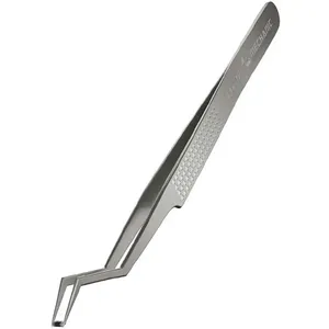Pinzas de acero MECHANIC Aax-17 antideslizantes de precisión para piezas pequeñas, alambre de estaño, reparación de PCB, herramientas de reparación de teléfonos móviles - Product Image 6