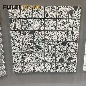 Carreaux polis en mosaïque de Terrazzo bon <span class=keywords><strong>prix</strong></span> pour la <span class=keywords><strong>piscine</strong></span>, le mur et le sol de la salle de bain - Product Image 1