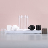 Bouteille en plastique transparente vide avec pompe à mousse pour savon, désinfectant pour les mains, nettoyant visage, avec logo personnalisé, 100ml, 120ml, 150ml, 200ml, 250ml