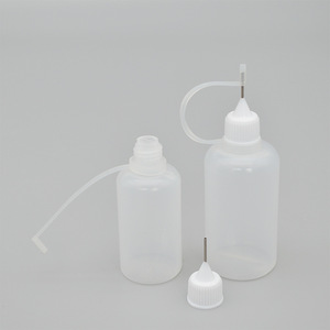 Bouteilles de colle transparente Senno avec embouts pointus 50 ml pour emballage général - Product Image 4