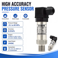 WESIVO Capteur de pression intelligent OEM à bas prix, précision 0,5 %, 4-20 mA / Transmetteur de pression