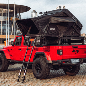 Factory Direct Supply ABS Hard Car Rooftop Tent, Quick Open Waterproof Outdoor Overland Camping RTT with <b>Ladder</b> - Product Image 4