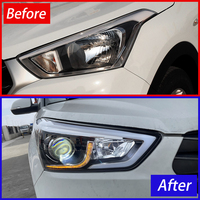 Ensemble de phares LED KGKB pour Hyundai Creta Ix25 2014-2019, mise à niveau DRL, clignotants, lentille de projecteur haute performance, Plug & Play