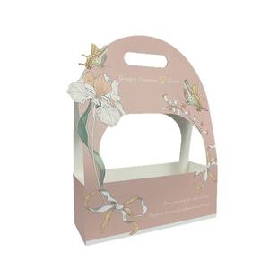 Cesto di Fiori Fai-da-Te <span class=keywords><strong>per</strong></span> la Festa della Mamma, Scatola Regalo con Motivo a Farfalla, Elegante Borsa <span class=keywords><strong>per</strong></span> Bouquet, Materiali Floreali, Regalo <span class=keywords><strong>per</strong></span> <span class=keywords><strong>le</strong></span> Festività - Product Image 5