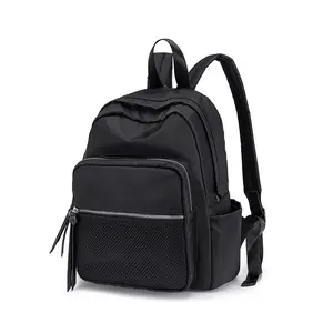 Backpack women 2023 new fashion trend backpack grid Oxford cloth bag a generation of high quality female bag