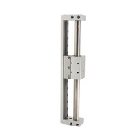 Cilindro Neumático Sin Vástago Serie RMH SANJIA, Construcción de Acero Inoxidable, Guía Lineal, Recipiente a Presión, Núcleo 1