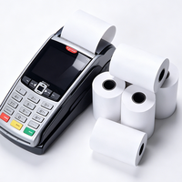 Rouleau de papier thermique sans BPA, image stable pour terminal de paiement et facturation