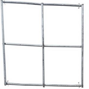 Panneaux de grillage soudé galvanisé de haute qualité, maille carrée, style tissage simple, pour usage de protection, service de découpe et de pliage - Product Image 1