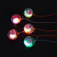Ballon de saut lumineux style corde, élastique et scintillant pour le divertissement