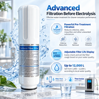EHM-729 Ioniseur d'eau alcaline électrique de comptoir à 7 plaques pour usage domestique et hôtelier