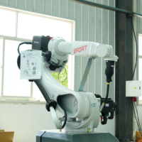 Bras robotisé industriel à 6 axes de haute précision, charge utile de 10 kg, bras robotisé articulé pour le soudage et l'assemblage