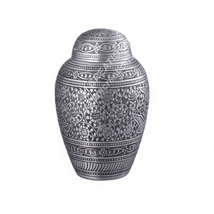 Urnas de Cremación para Mascotas Adultas de Diseño Antiguo, de Latón Macizo, Ecológicas, Suministros Funerarios al por Mayor, Estilo Americano, Metal - Product Image 1