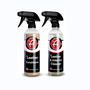 Kit de Cuidado de Cuero con Efecto de Alto Brillo - Limpiador y Acondicionador de Cuero, Suministros de Limpieza para Autos - Product Image 1