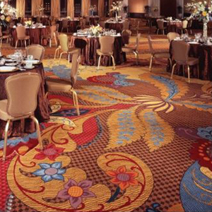 Moquette Commerciale in Nylon per <span class=keywords><strong>Scale</strong></span> e Hotel, Resistente alle Macchie, Antistatica, Stampata per Corridoi e Sale Banchetti - Product Image 3