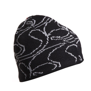 Cozy Cable Knit Winter Hat with <strong>Pom</strong> <strong>Pom</strong> Thick Fleece Lined <strong>Beanie</strong> Custom 100% Cotton Dot and Bow Pattern - Product Image 2