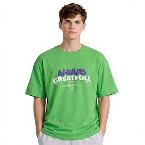 เสื้อยืดคอกลมแขนสั้นสีพื้น ดีไซน์พิมพ์โลโก้ตามสั่ง รุ่นใหม่รับซัมเมอร์ ผ้าฝ้าย 100% ใส่ได้ทั้งชายและหญิง - Product Image 1
