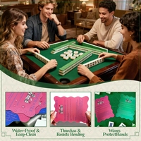 Mélangeurs de tuiles de Mahjong avec règles imprimées, manuel et cartes de mélange pour débutants