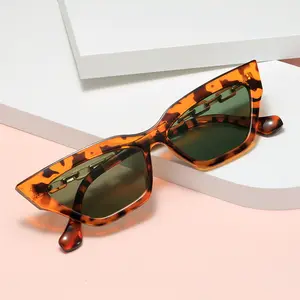 Wholesale Luxury Shades Sunglasses Women Italy Design CE Cat 3 UV400 Retro Cat Eye Sunglasses