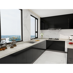 Sol en pierre frittée moderne de luxe, finition polie, résistant aux acides, antidérapant, résistant, garantie 5 ans, chambre à coucher, extérieur - Product Image 3