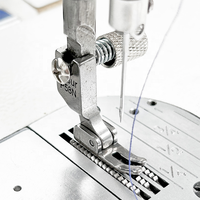 Pied presseur plat étroit P58N pour machine à coudre industrielle et domestique, pièce en acier pour vêtements, neuf