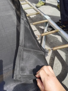 8x12ft trẻ em trong đất hình chữ nhật sân sau Trampoline cho nhảy cho chơi & tập thể dục - Product Image 6