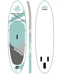 Yeni stil toptan şişme kürek kurulu balıkçılık tekne şişme kano AYAKTA SÖRF tahtası satılık