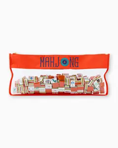 <span class=keywords><strong>Juego</strong></span> de Mahjong Americano de 160 Piezas, de Acrílico, Plegable, Duradero, Ecológico y de Lujo, en Varios Colores, Venta al Por Mayor - Product Image 6