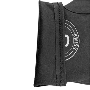 Gants en microfibre doux blancs et noirs, lavables, anti-rayures, avec logo imprimé, pour bijoux, vente en gros - Product Image 2