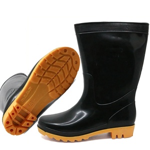 Muy barato resistente al ácido antideslizante a prueba <span class=keywords><strong>de</strong></span> agua ligero no seguro <span class=keywords><strong>de</strong></span> secado rápido <span class=keywords><strong>hombre</strong></span> brillo Pvc <span class=keywords><strong>Botas</strong></span> <span class=keywords><strong>de</strong></span> <span class=keywords><strong>lluvia</strong></span> para el trabajo - Product Image 1