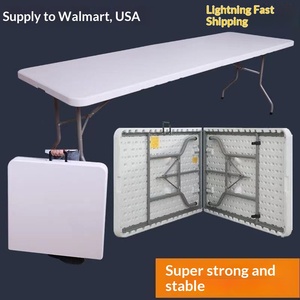 Outdoor Minimalist Design Rectangular Iron <b>Folding</b> <b>Table</b> Stall <b>Table</b> Household Simple <b>Dining</b> <b>Table</b> <b>Chair</b> Portable Z122-Z152-Z183 - Product Image 3