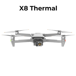 Factory Foldable Mini Drone Remote Control Quadcopter Jadger X8T Thermal Drone With 4K Rescue 3-Axis Mechanical <b>Gimbal</b> - Product Image 2