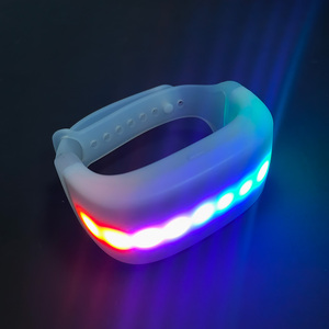 LSD B605B 2026 Nuovo Braccialetto Luminoso Moderno in <span class=keywords><strong>Silicone</strong></span>, Fascia Fluorescente Personalizzabile per Feste e Concerti, Smart DMX - Product Image 3