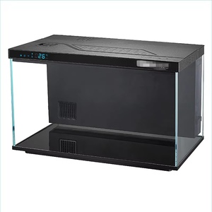 <span class=keywords><strong>Aquarium</strong></span> de bureau intelligent tout-en-un, contrôle par application, éclairage LED à spectre complet, filtration professionnelle multi-étages, 28L - Product Image 1