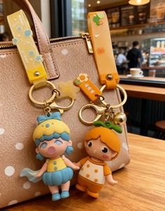 Bán Buôn Nổi Phim Hoạt Hình Hoàng Tử Công Chúa Mềm <span class=keywords><strong>PVC</strong></span> Anime Đồng Xu Chủ Keychain Ánh Sáng Không Thấm Nước Trọng Lượng Tùy Chỉnh Màu Sắc OEM/ODM - Product Image 4