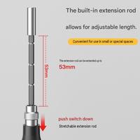 Kit d'outils de précision en acier allié S2 haute dureté 151-en-1, jeu de tournevis magnétiques double face pour l'électronique