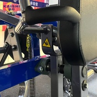 Machine à Squat en V Commerciale de Qualité Professionnelle pour l'Entraînement des Fessiers et des Jambes, Prise en Charge OEM