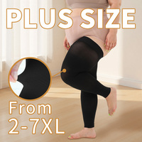 Chaussettes de compression médicale respirantes en tricot, au-dessus du genou, 15-20 mmHg, Classe 2, unisexe, Spandex/Nylon